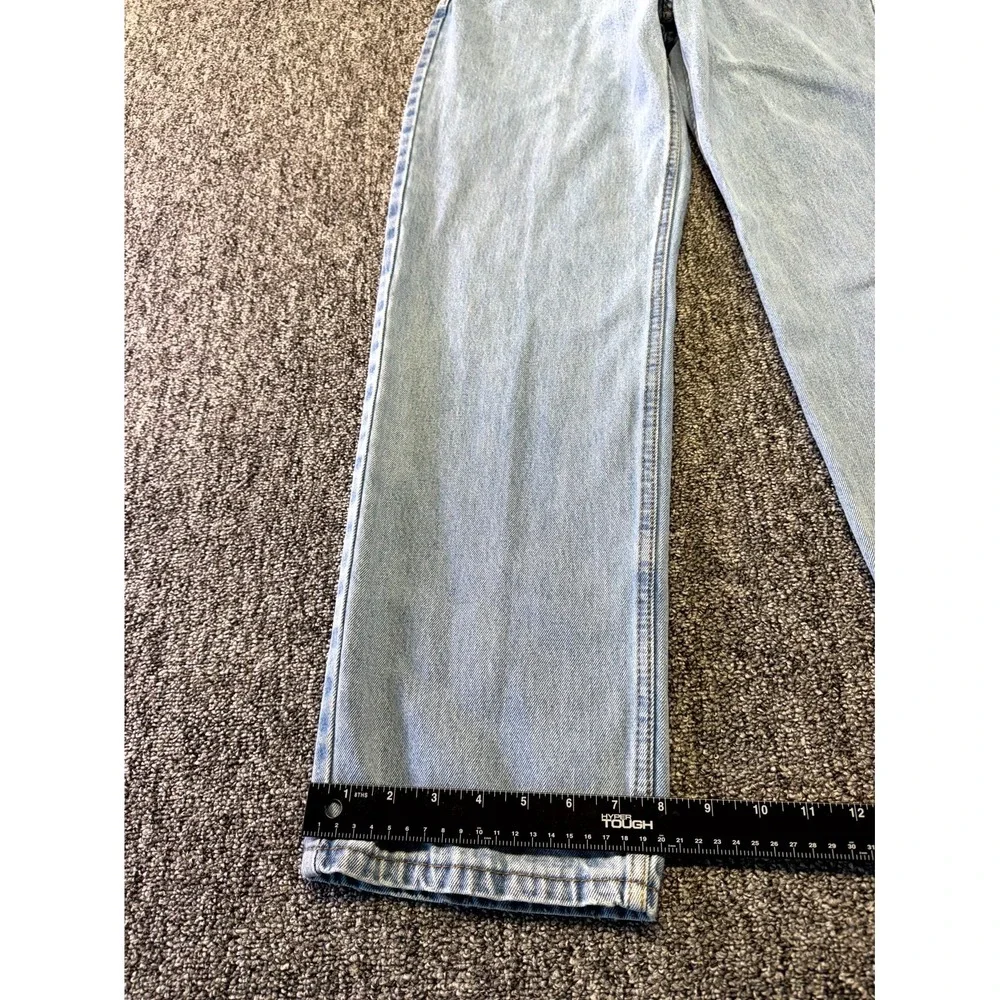 Levis 550 Jeans Mens 32x32 Blue Denim Cotton Relaxed Fit Straight Leg Light Wash